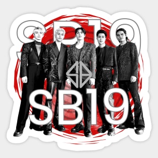 SB19_Round Fest_Indo (Red) Sticker